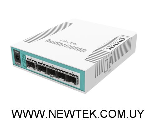 Router Switch MikroTik CRS106-1C-5S Gigabit Ethernet 5 SPF Passive PoE