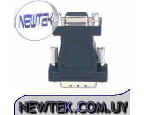 Adaptador Entrada DVI-I a Salida VGA HEMBRA 328883 MANHATTAN