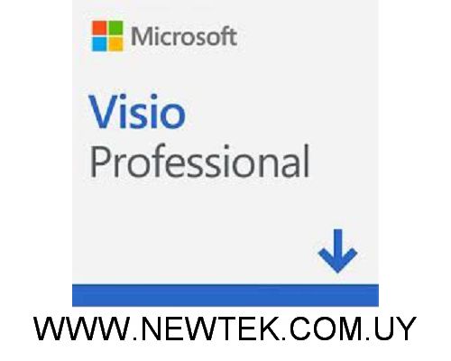 Licencia Microsoft Visio Professional 2024 ESD Multilenguaje EP2-07110