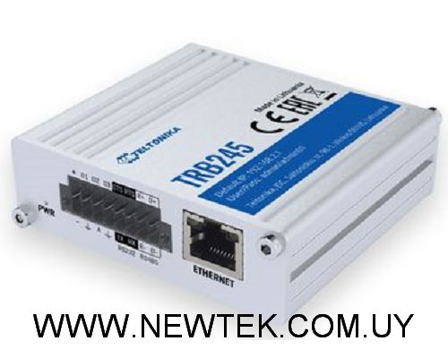 TELTONIKA TRB245 GATEWAY 2 X LTE RS232, RS485, 1 X FE, GNSSTRB245