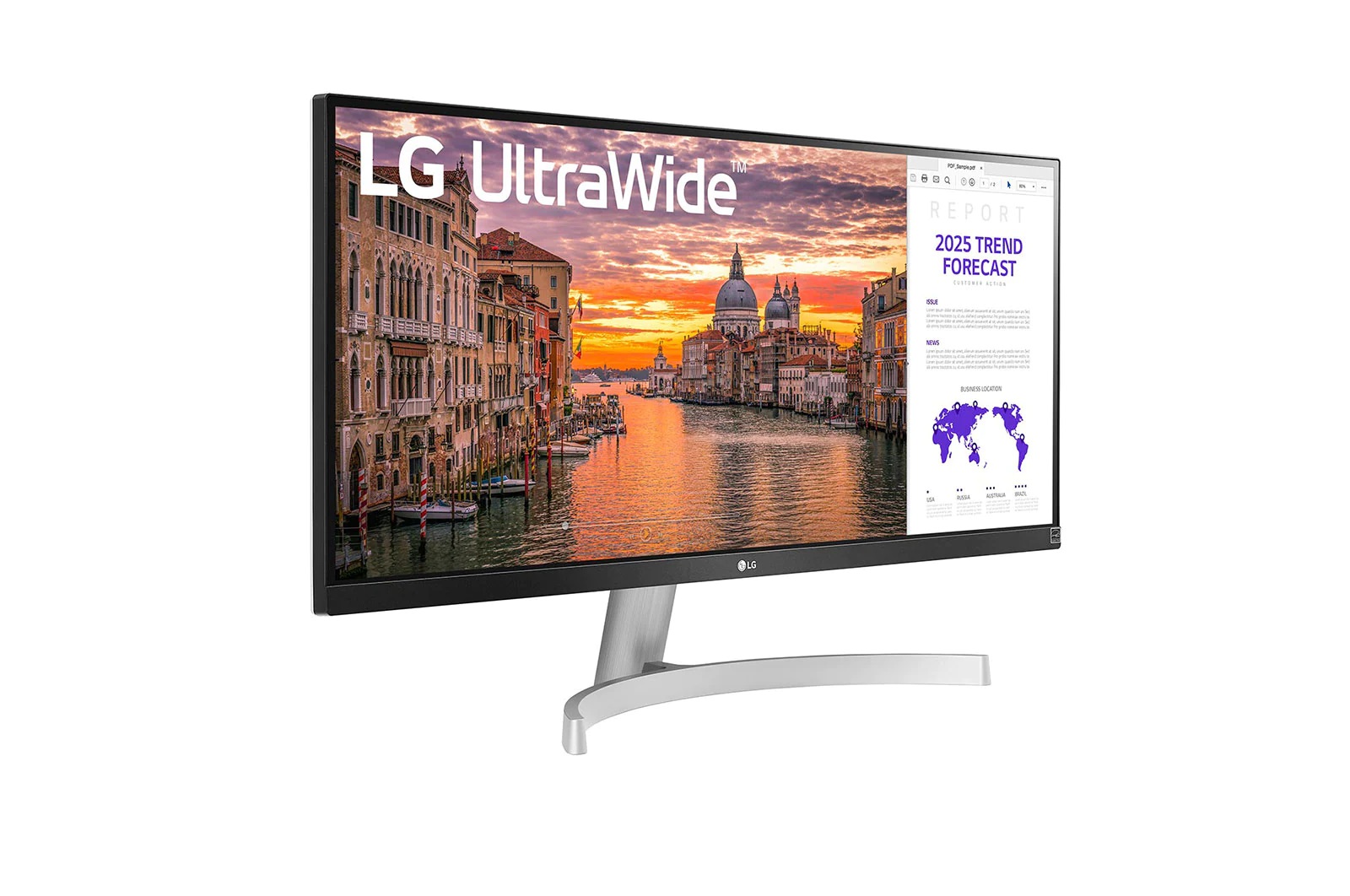 Monitor LED LG 29WN600-W 29" IPS QHD 2560x1080p HDMI HDR10 5Ms GARANTÍA 3 AÑOS