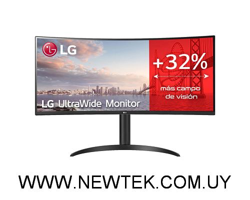 Monitor LED LG 34WP65C-B 34" VA UltraWide 3440x1440p 1ms HDR10 GARANTÍA 3 AÑOS