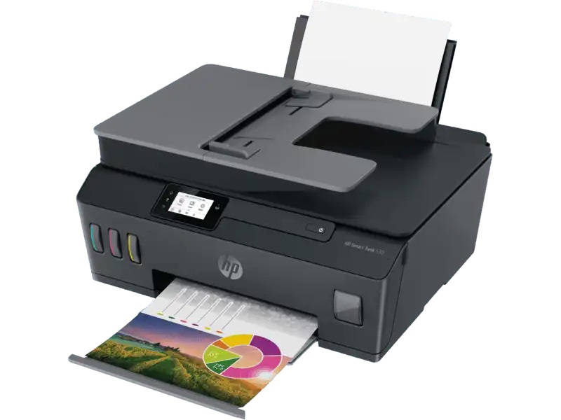 Impresora Multifuncion HP Smart Tank 530 (4SB24A) Chorro de tinta Continua 11ppm