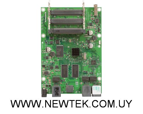 Tarjeta de Red MikroTik RB433UL 400MHz CPU 64Mb RAM x3 Ethernet mini PCI USB