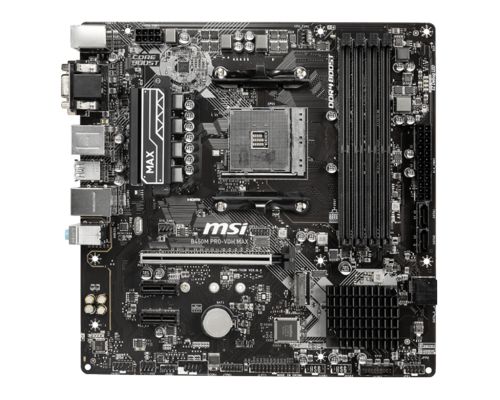 MSI Placa Madre B450M PRO-VDH MAX0 Socket Am4