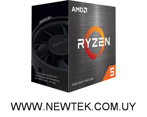 Procesador AMD Ryzen 5 5600X hasta 4.6GHz 6 Núcleos Socket Am4