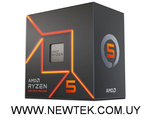 Procesador AMD Ryzen 5 7600 hasta 5.1GHz 6 Núcleos Socket Am5