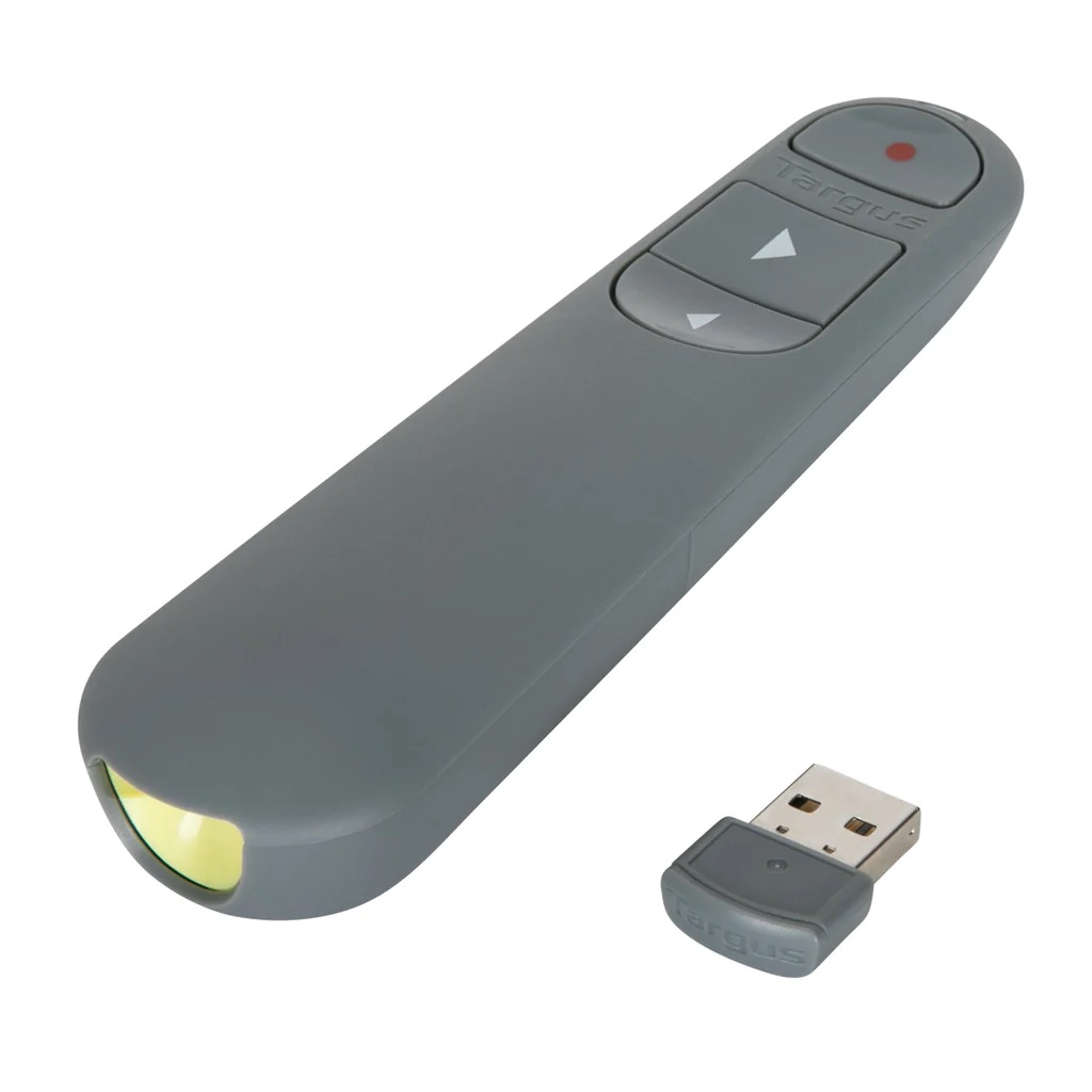 Presentador Targus Control Plus Antimicrobiano Bluetooth + Receptor USB