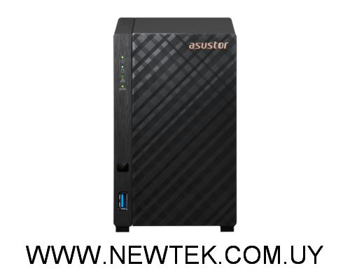 NAS ASUSTOR DRIVESTOR 2 Lite AS1102TL RTD1619B 1GB DDR4 2 BAHÍAS