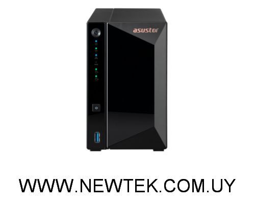 NAS ASUSTOR DRIVESTOR 2 Pro AS3302T RTD1296 2GB DDR4 2 BAHÍAS
