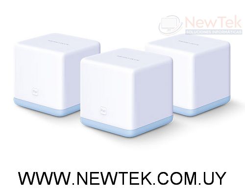 Access Point MERCUSYS HALO S12 (3-PACK) AC1200 Wi-Fi Mesh Dual Band 2.4/5GHz