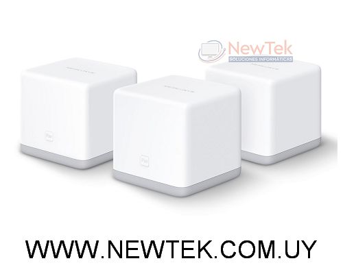 Access Point MERCUSYS HALO S3 (3-PACK) 300Mbps Wi-Fi Mesh Dual Band 2.4/5GHz