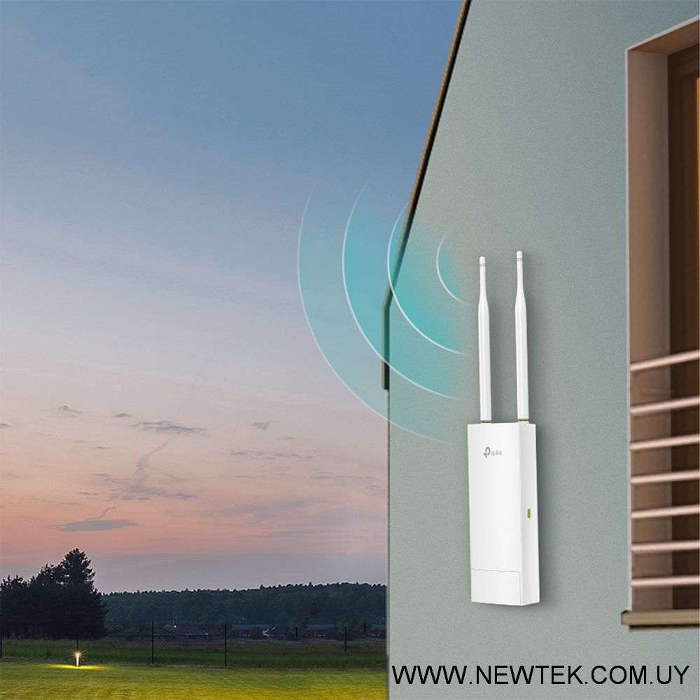 Access Point TP-LINK CAP300-Outdoor Wireless N 300Mbps 5dBi WIFI Para Exteriores