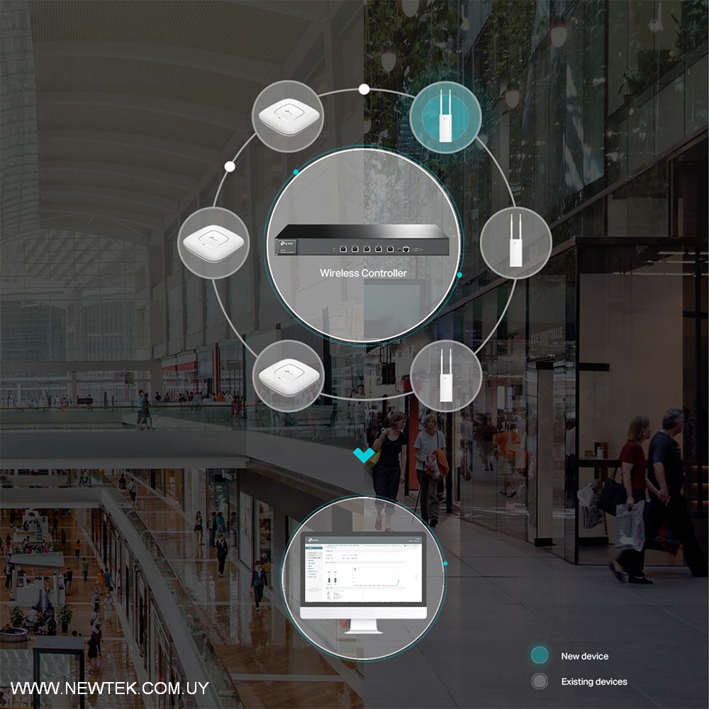 Access Point TP-LINK CAP300-Outdoor Wireless N 300Mbps 5dBi WIFI Para Exteriores