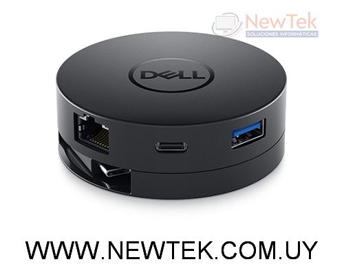 Adaptador Dell DA300 Docking Multipuerto USB-C a HDMI VGA DispPort USB 3.0 RJ45