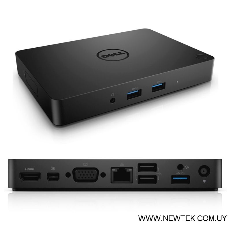 Adaptador Dell Dock-130W DOCKING USB Type-C a HDMI, Mini DP, VGA, USB 3.0, LAN