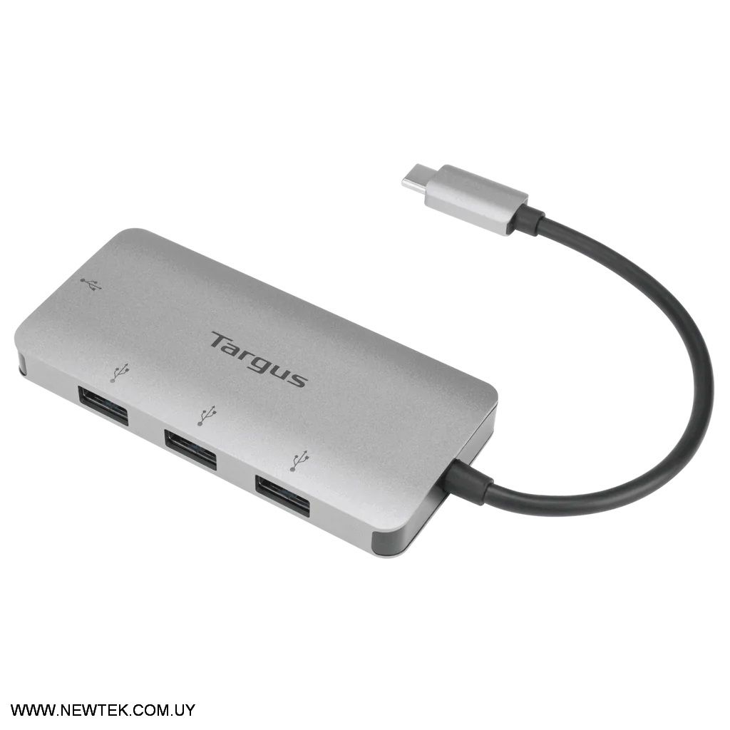 Adaptador HUB USB-C Targus ACH226BT 4 Puertos USB 3.0 Portable Win/Mac/Chrome
