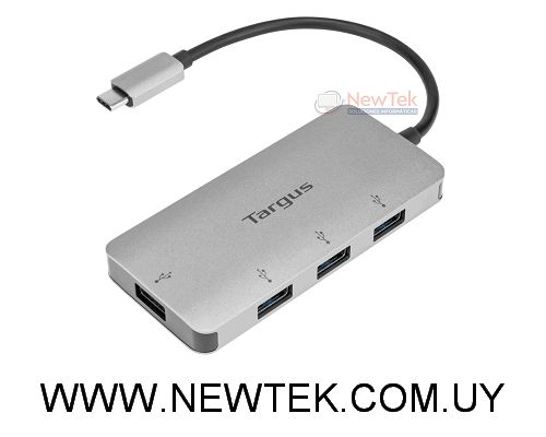 ADAPTADOR TARGUS HUB DE USB-C A 4 PUERTOS USB 3.0