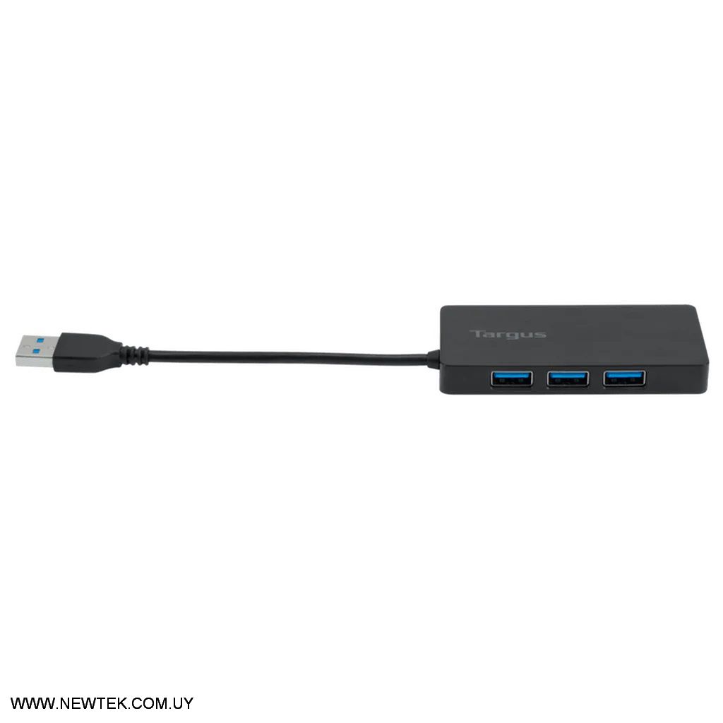Adaptador HUB USB 3.0 Targus ACH124US 4 Puertos Portable Compatible Con Win/Mac
