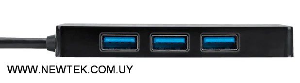 Adaptador HUB USB 3.0 Targus ACH124US 4 Puertos Portable Compatible Con Win/Mac