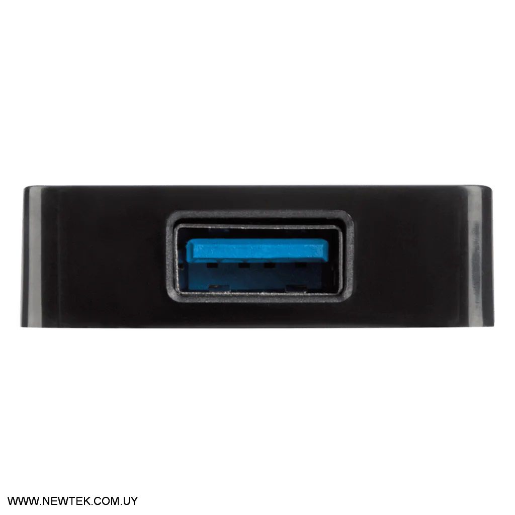 Adaptador HUB USB 3.0 Targus ACH124US 4 Puertos Portable Compatible Con Win/Mac