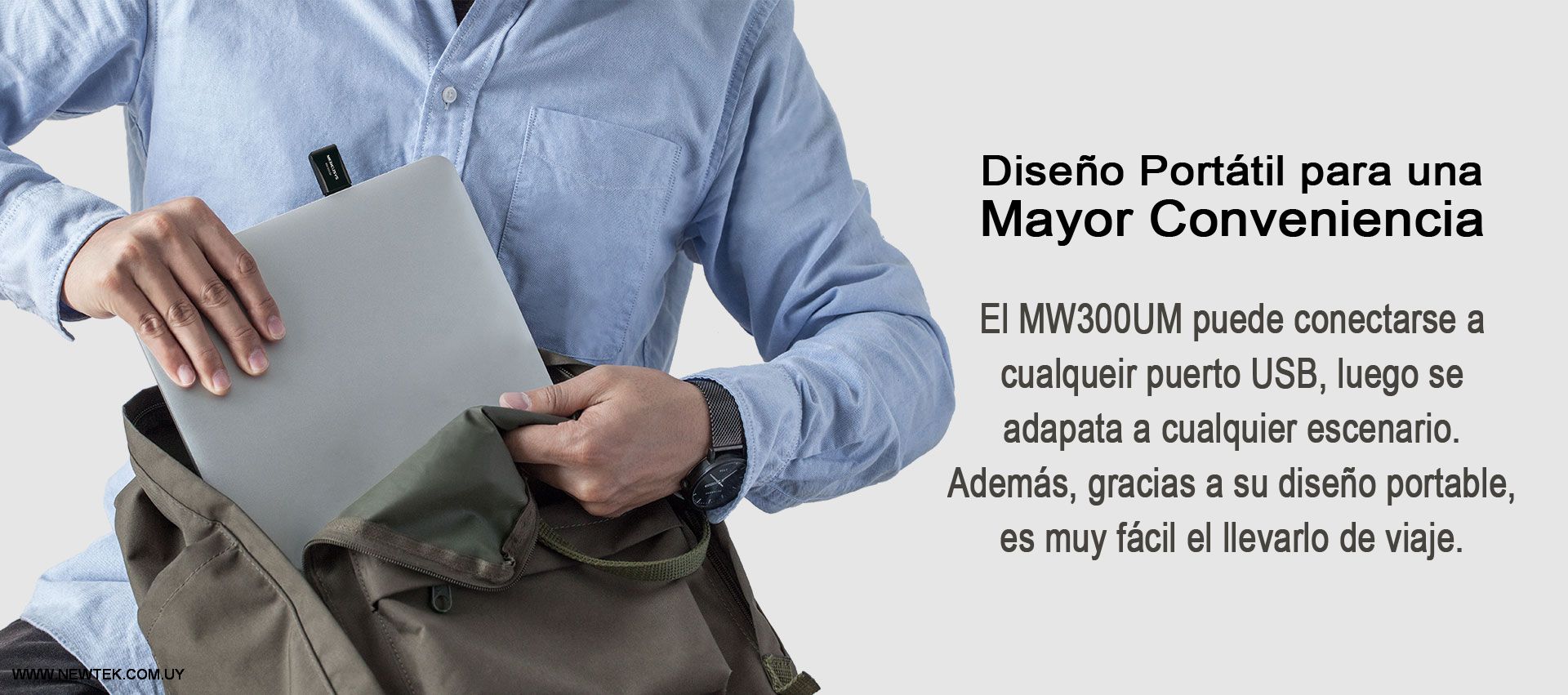 Adaptador Inalambrico USB MERCUSYS MW300UM Mini Wireless 300Mbps hotspot Wi-Fi