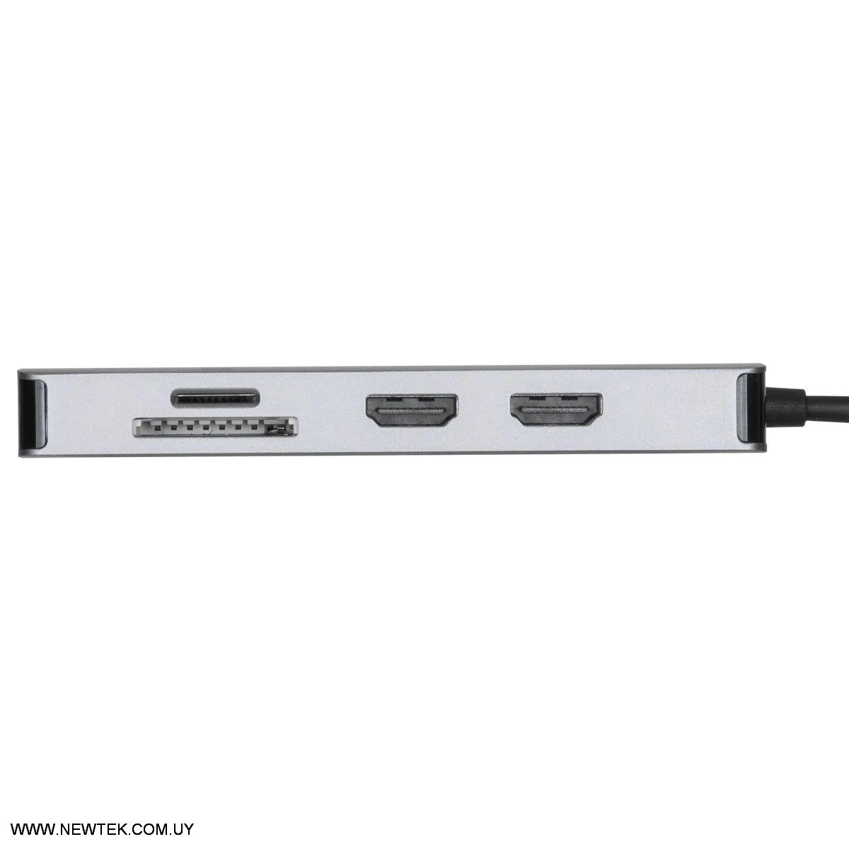 Adaptador Targus DOC423TT Docking USB-C Dual HDMI 4K USB 3.0 LAN RJ45 MicroSD/SD