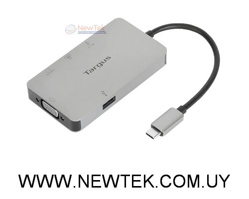 Adaptador Targus DOCK419USZ Docking USB-C Multipuerto HDMI VGA USB 3.0 LAN USB-C