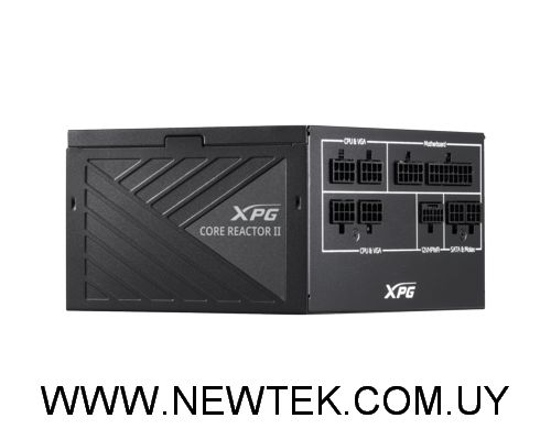 Fuente de Poder Adata Xpg Core Reactor II 1000W Plus Gold ATX 3.0 o 3.1 Modular