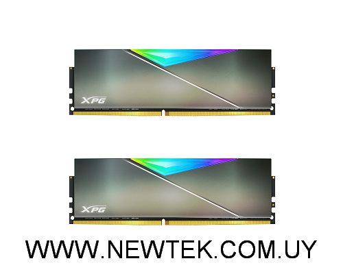 Memoria Ram Adata XPG SPECTRIX D50 ROG 2 x 8gb DDR4 3600MHz Cl17 U-dimm