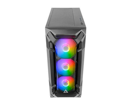 Gabinete Antec DF600 FLUX RGB Negro + 5 fans 3 Frontales - Trasero - Sobre Psu