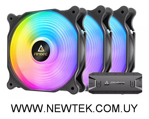 Kit de 3 Fanes Antec F12 RACING ARGB