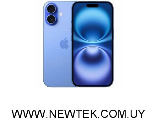 Apple iPhone 16 8GB 256GB Bluetooth Wi-Fi 7 Azul