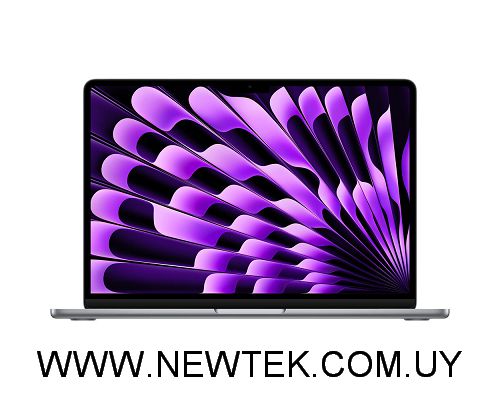 Apple Macbook Air M3 Octacore 8GB 256GB SSD 15.3'' Retina Teclado Ingles Gris
