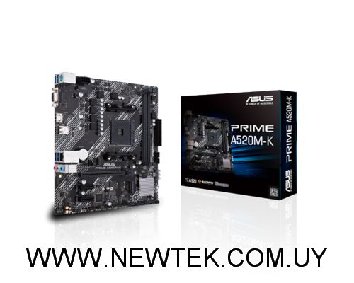 Placa madre Asus micro ATX PRIME A520M-K Socket Am4 DDr4