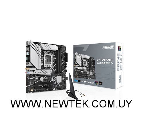 Placa madre Asus micro ATX PRIME B760M-A WIFI D4 Socket 1700 DDr4
