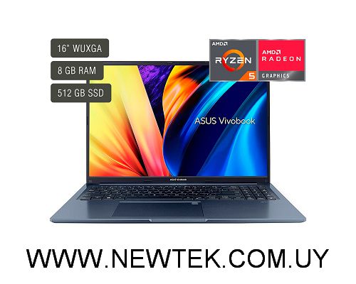Notebook Asus VivoBook 16X M1603QA-MB079W 16" Ryzen 5-5600H 8Gb 512Gb Windows 11
