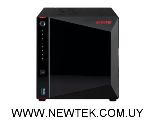 NAS ASUSTOR AS5404T Celeron N5105 4GB DDR4 4 BAHÍAS