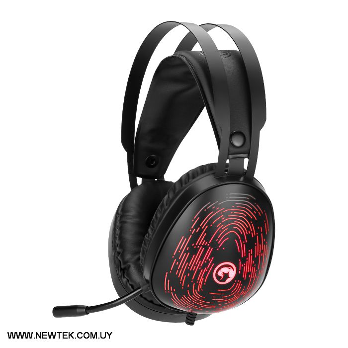 Auriculares Con Micrófono Marvo Scorpion HG9049 Gaming 7.1 RGB HEADSET USB 3.5mm