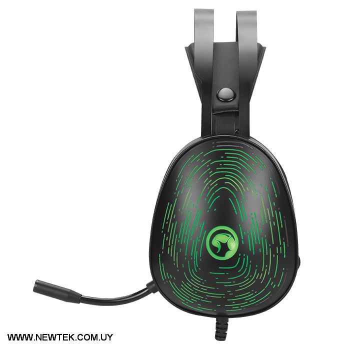 Auriculares Con Micrófono Marvo Scorpion HG9049 Gaming 7.1 RGB HEADSET USB 3.5mm