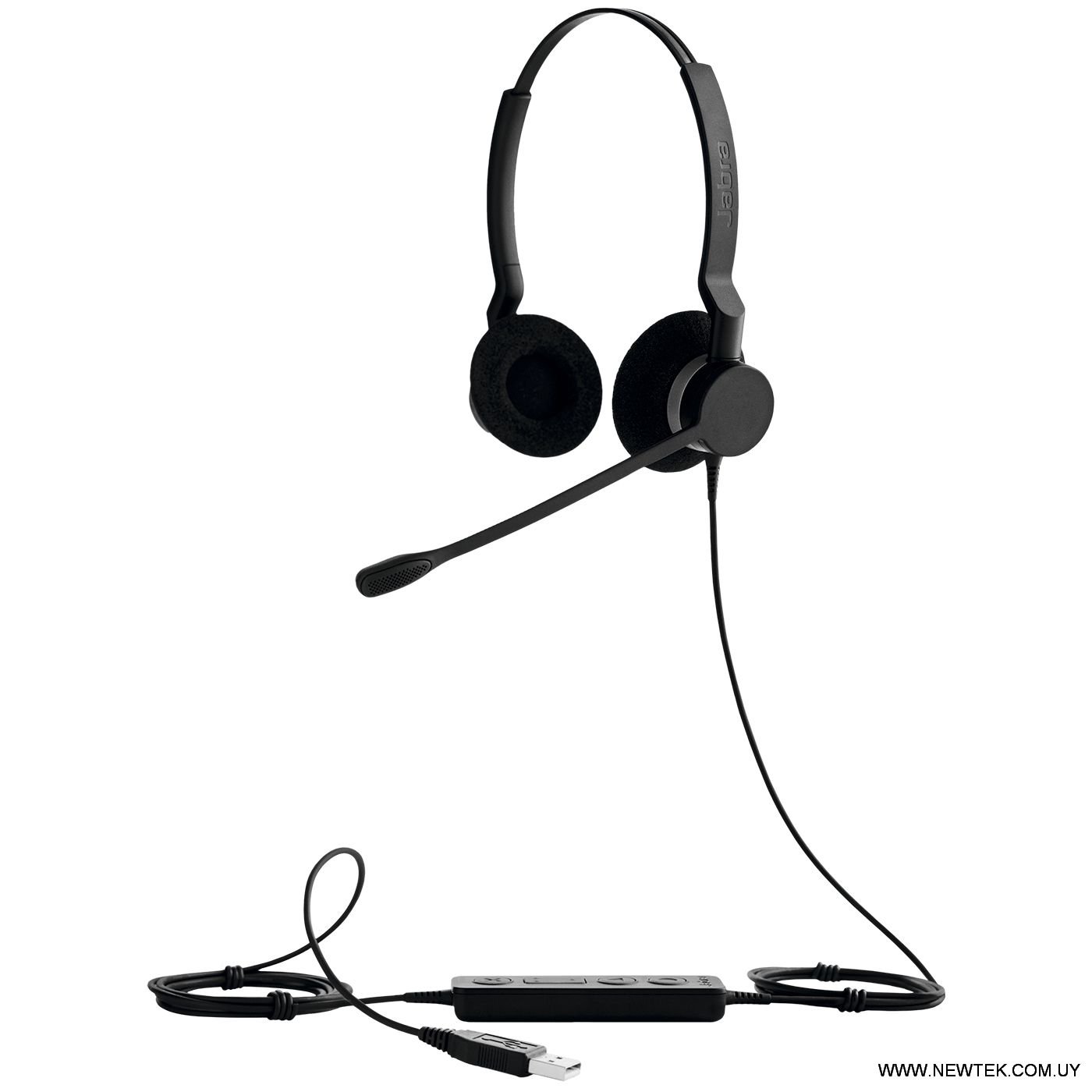 Auriculares con Micrófono Jabra BIZ 2300 Duo Conectividad QD