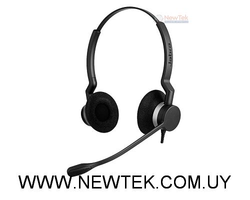 Auriculares con Micrófono Jabra BIZ 2300 Duo Conectividad QD