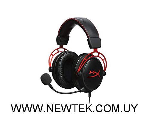 Auriculares con Microfono HyperX Cloud Alpha Carbón Metalizado Estereo 3.5mm