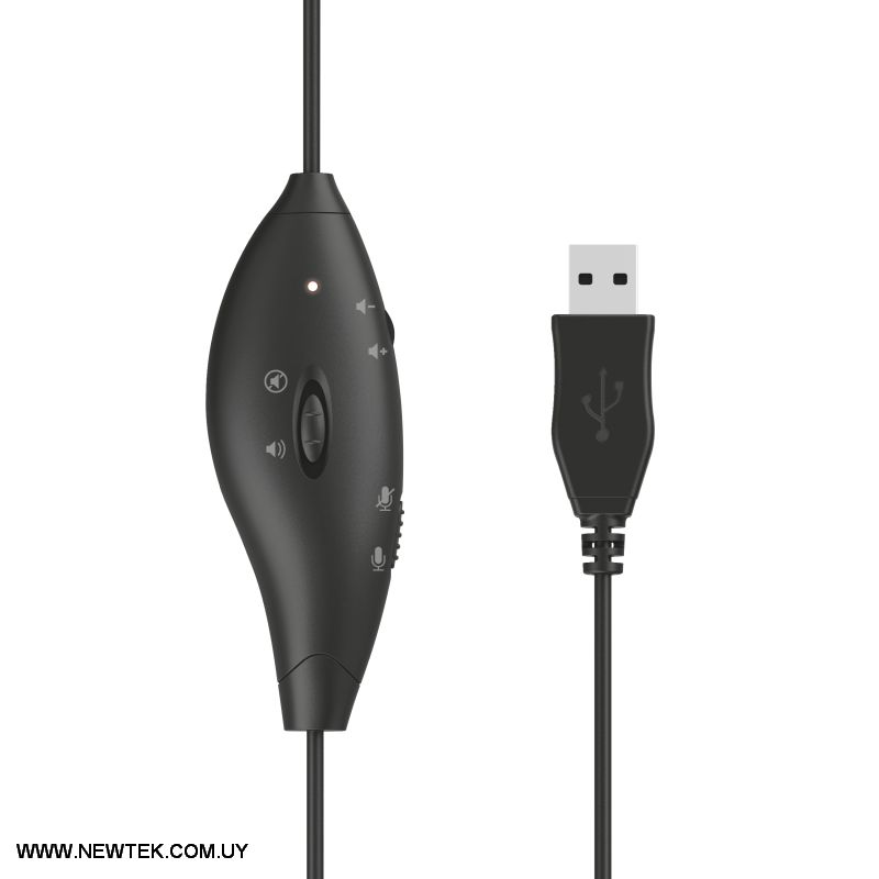 Auriculares con Microfono Trust MAURO 17591 Conexion USB Headset Conferencias