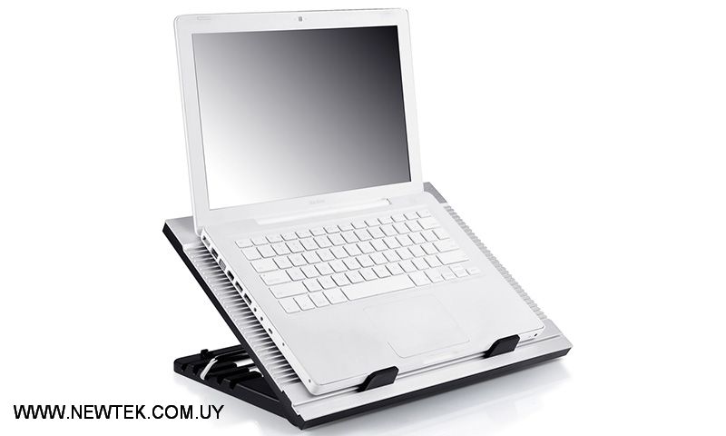 Bandeja DeepCool N9 BLACK Disipador Notebook Hasta 17 Pulgadas Puertos USB X3