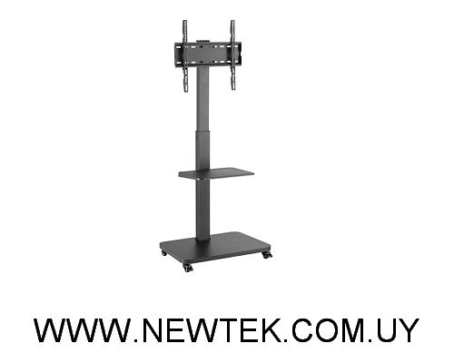 Soporte movil para TV hasta 65" con estante