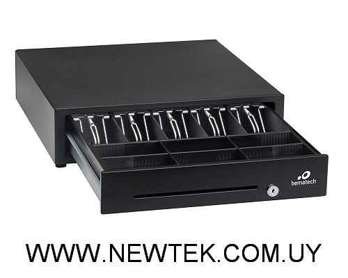 Cajero Punto de Venta Logic Controls CD415 Cajon de Dinero Mediano Negro