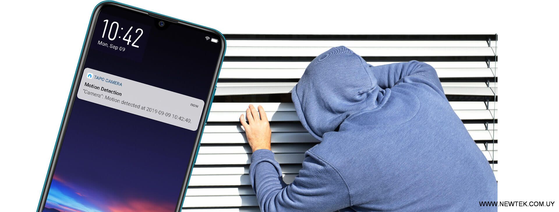 Camara de Seguridad IP Tp-Link Tapo C200 Rotatoria Wi-Fi FHD Vision Nocturna