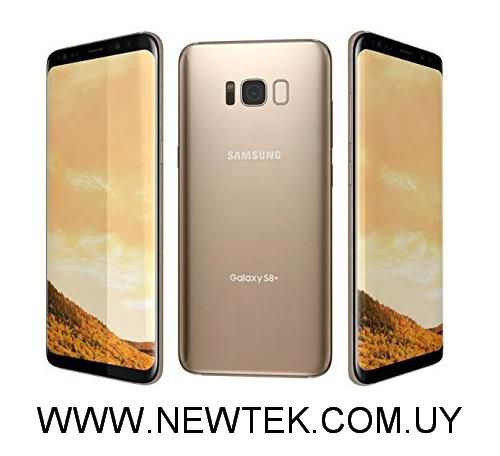 Celular Samsung Galaxy S8 PLUS DS GOLD RAM 6GB Memoria 64GB Cám 12Mpx Front 8Mpx