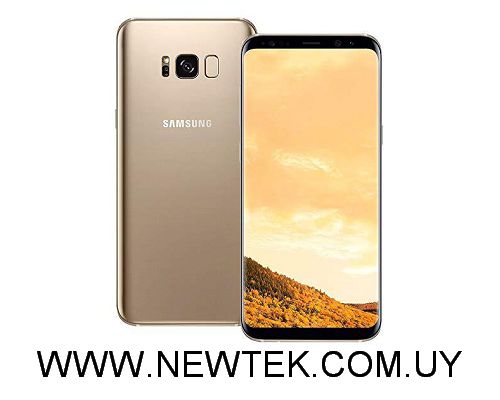 Celular Samsung Galaxy S8 PLUS DS GOLD RAM 6GB Memoria 64GB Cám 12Mpx Front 8Mpx